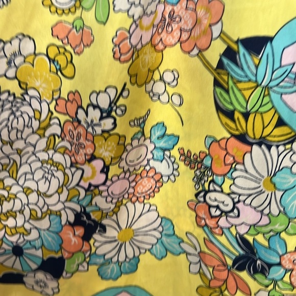 Traffic People Floral Retro Silky Pants - Picture 3 of 6